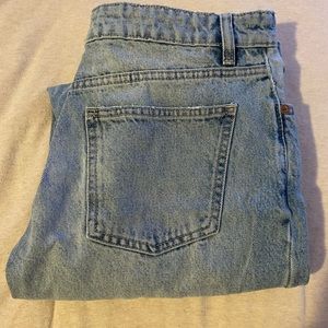 ZARA low-rise ripped jeans Size 8